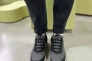 Кросівки термо чоловічі водонепроникні 586815 Чорно-сірі Фото 3