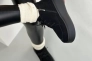 Ботинки женские замшевые черные на черной подошве демисезонные Фото 5