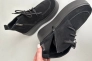 Ботинки женские замшевые черные на черной подошве демисезонные Фото 12