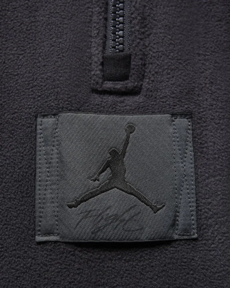 Кофта Air Jordan Essentials Winterized Fleece Half-Zip Black FD7863-010 фото 6 — інтернет-магазин Tapok