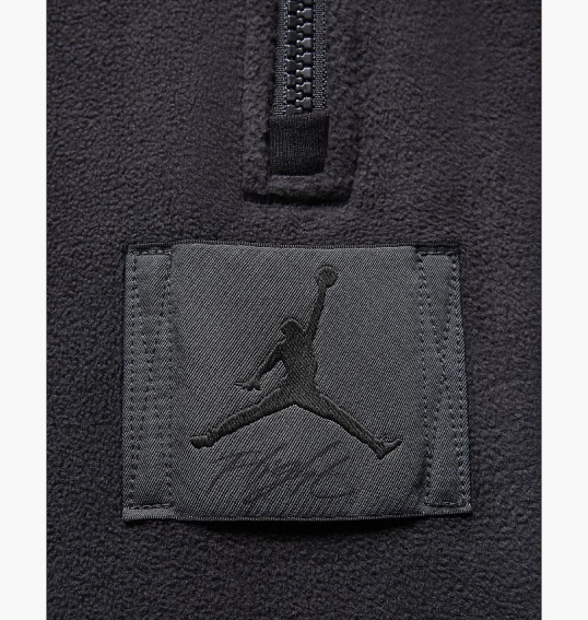 Кофта Air Jordan Essentials Winterized Fleece Half-Zip Black FD7863-010 фото 13 — інтернет-магазин Tapok