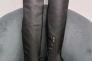 Сапоги чулки женские кожаные черного цвета зимние Фото 16