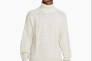 Men&#39;s Cable Knit Turtleneck Sweater FB7770-072 Фото 1