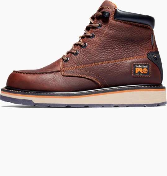 Ботинки Timberland Pro® Gridworks Waterproof Moc-Toe Work Boot Bordo TB0A1KRQ214 фото 1 — интернет-магазин Tapok