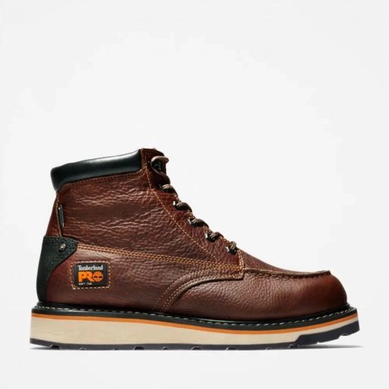 Ботинки Timberland Pro® Gridworks Waterproof Moc-Toe Work Boot Bordo TB0A1KRQ214 фото 2 — интернет-магазин Tapok