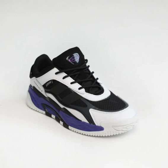 Кросівки чоловічі 587867 Білі фіолетові фото 2 — інтернет-магазин Tapok