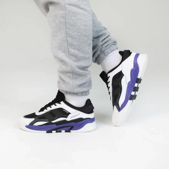 Кросівки чоловічі 587867 Білі фіолетові фото 8 — інтернет-магазин Tapok