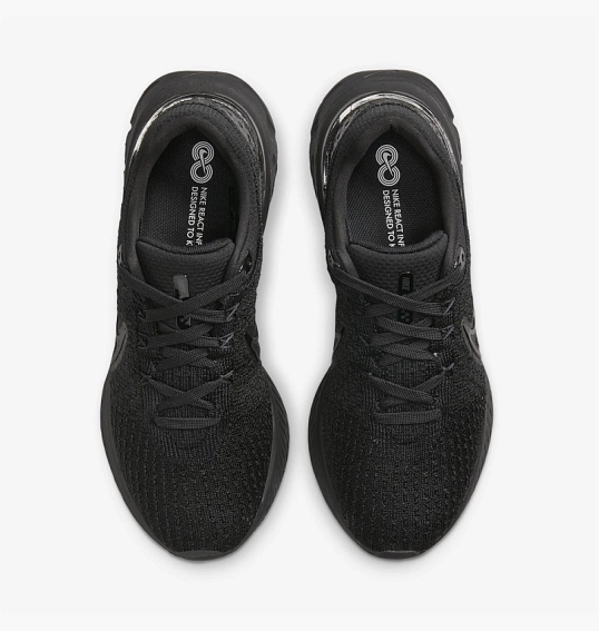 Кроссовки Nike React Infinity Run Flyknit 3 Black Dd3024-005 фото 12 — интернет-магазин Tapok