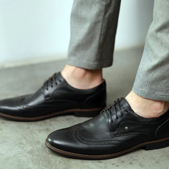 Туфли мужские кожаные классические 586498 фото 10 — интернет-магазин Tapok