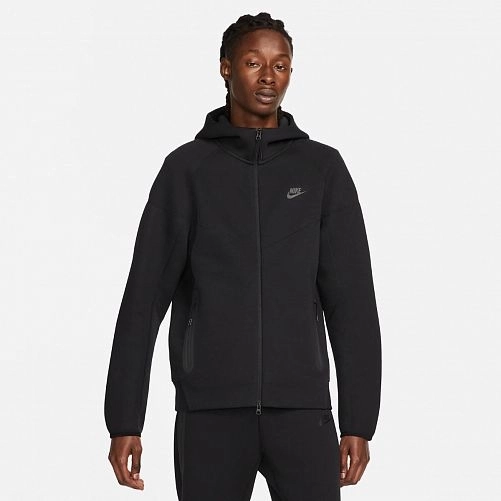 Чоловіча кофта NIKE M NK TCH FLC FZ WR HOODIE FB7921-010 фото 1 — інтернет-магазин Tapok