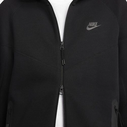 Мужская кофта NIKE M NK TCH FLC FZ WR HOODIE FB7921-010 фото 5 — интернет-магазин Tapok