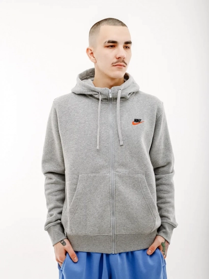 Толстовка Nike CLUB DT HOODIE FZ BB DQ8384-064 фото 1 — інтернет-магазин Tapok