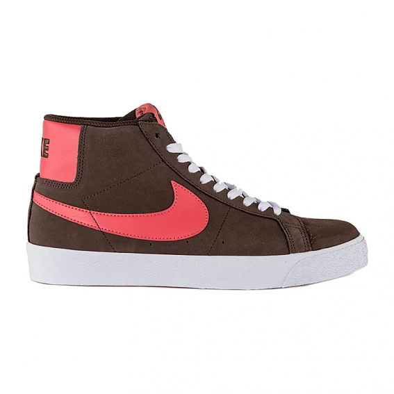 Кроссовки Nike NIKE SB ZOOM BLAZER MID Коричневый фото 3 — интернет-магазин Tapok