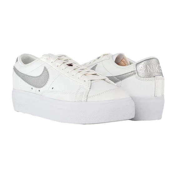 Жіночі Кросівки Nike W BLAZER LOW PLATFORM ESS Білий фото 9 — інтернет-магазин Tapok