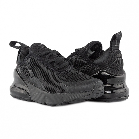 Дитячі кросівки Nike AIR MAX 270 Чорний (AO2372-006 ) фото 1 — інтернет-магазин Tapok