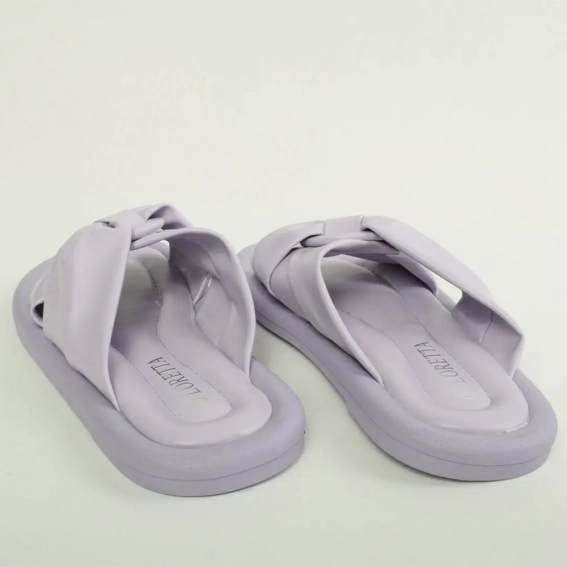 Шлепанцы женские 338234  Fashion Фиолетовый фото 5 — интернет-магазин Tapok