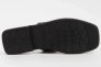 Шлепанцы женские кожаные 340132  Fashion Черный Фото 3