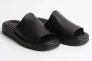 Шлепанцы женские кожаные 340391  Fashion Черный Фото 4