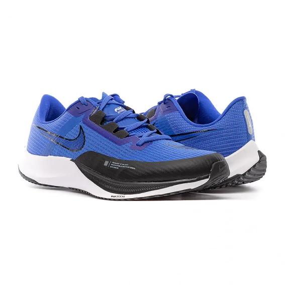 Чоловічі кросівки Nike AIR ZOOM RIVAL FLY 3 Синій фото 2 — інтернет-магазин Tapok