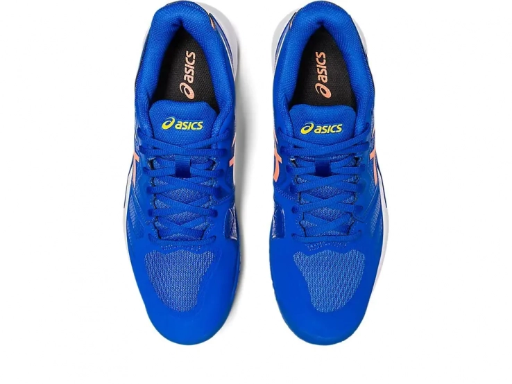 Мужские кроссовки Asics Gel-Challenger 13 all court синий/оранжевый 11 1041A397-960 фото 4 — интернет-магазин Tapok