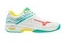Кросcовки муж. MIZUNO WAVE EXCEED TOUR4 CC белый/красный/зеленый UK10 61GC2077-62 Фото 1