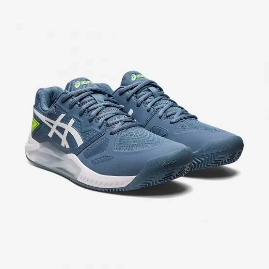 Мужские кроссовки Asics Gel-Challenger 13 clay серый/белый 9 1041A221-400 фото 5 — интернет-магазин Tapok