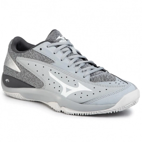 Мужские кроссовки MIZUNO SHOE WAVE FLASH CC Серый/Белый/Темно-серый UK9 61GC1970-01 фото 1 — интернет-магазин Tapok