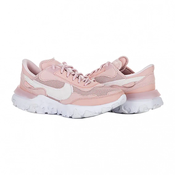 Жіночі Кросівки Nike REACT REVISION Рожевий фото 1 — інтернет-магазин Tapok
