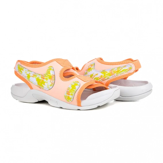 Дитячі сандалі Nike SUNRAY ADJUST 6 SE Кораловий фото 1 — інтернет-магазин Tapok