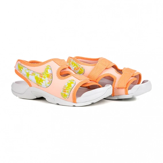 Дитячі сандалі Nike SUNRAY ADJUST 6 SE Кораловий фото 5 — інтернет-магазин Tapok