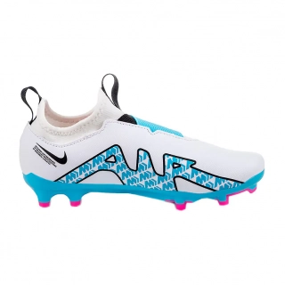 Детские Бутсы Nike JR ZOOM VAPOR 15 ACADEMY FG/MG Белый