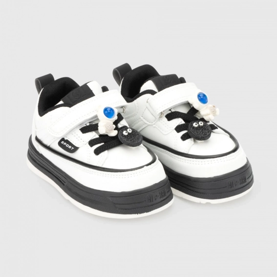 Кроссовки для мальчика Мышонок A69-1K Белый фото 1 — интернет-магазин Tapok