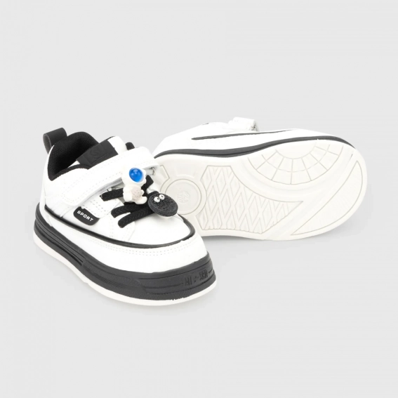 Кроссовки для мальчика Мышонок A69-1K Белый фото 3 — интернет-магазин Tapok