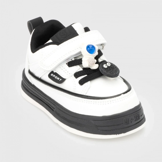 Кроссовки для мальчика Мышонок A69-1K Белый фото 4 — интернет-магазин Tapok
