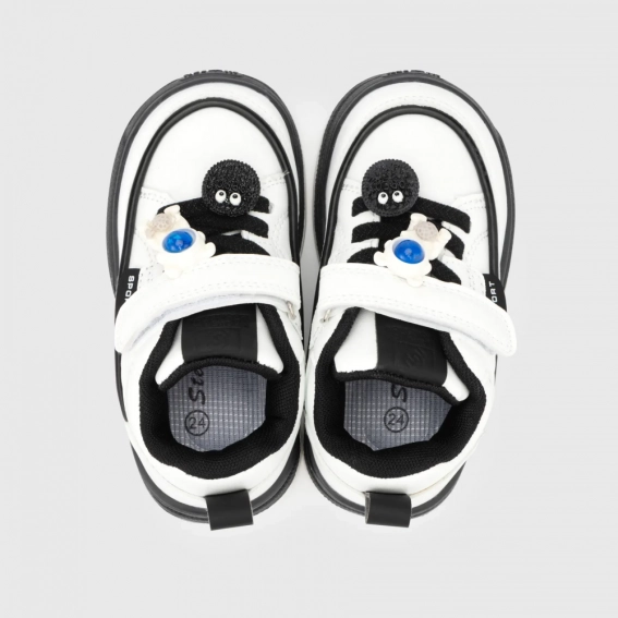 Кроссовки для мальчика Мышонок A69-1K Белый фото 8 — интернет-магазин Tapok