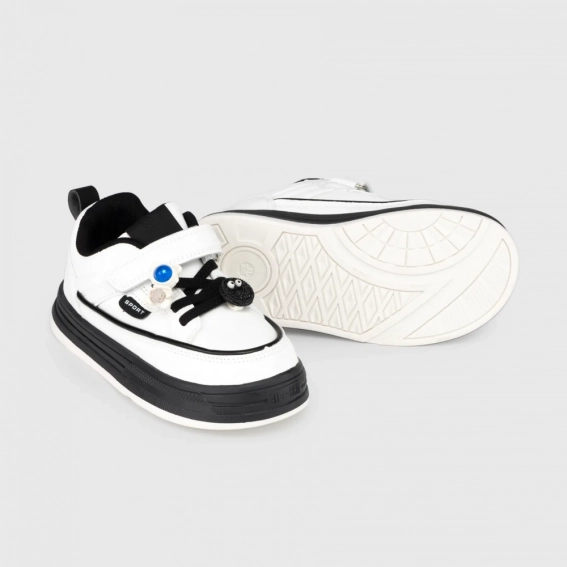 Кроссовки для мальчика Мышонок A69-2K Белый фото 3 — интернет-магазин Tapok