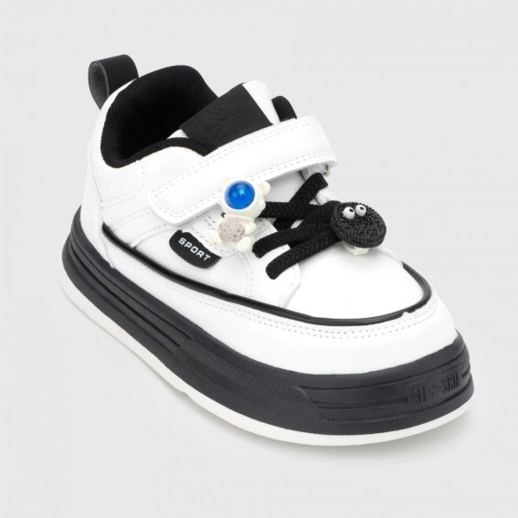 Кроссовки для мальчика Мышонок A69-2K Белый фото 4 — интернет-магазин Tapok