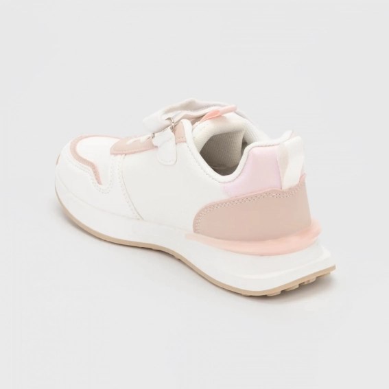 Кроссовки для девочки Y.Top YD3320-3 Бело-розовый фото 5 — интернет-магазин Tapok