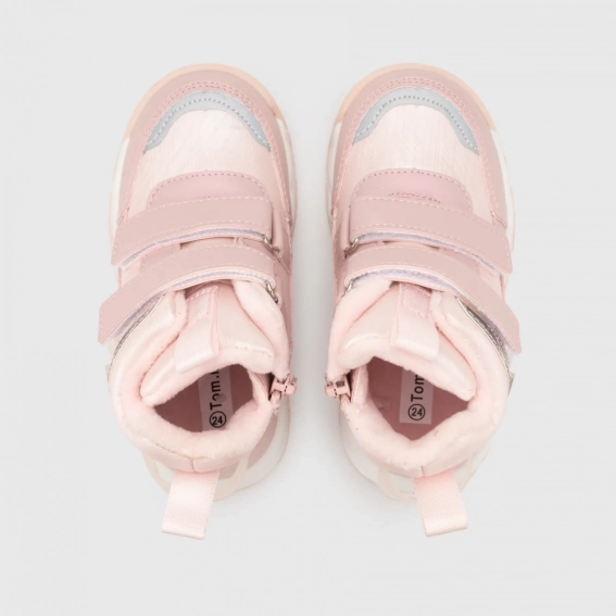 Ботинки для девочки TOM.M 10278B Розовый фото 8 — интернет-магазин Tapok