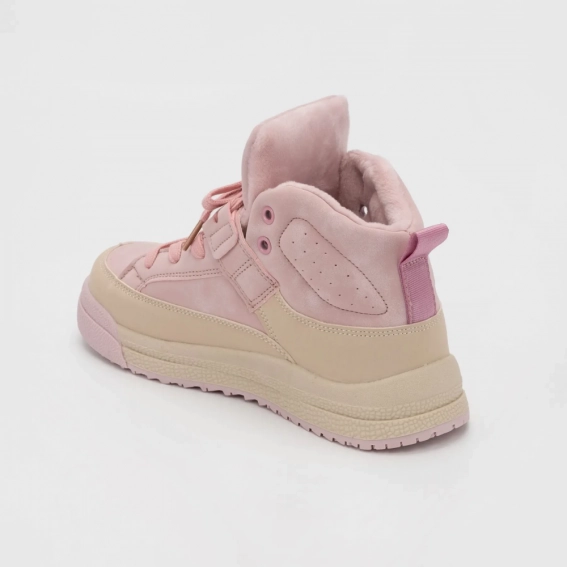 Кросівки для дівчинки утеплені Bessky B3026-3C Рожевий фото 4 — інтернет-магазин Tapok