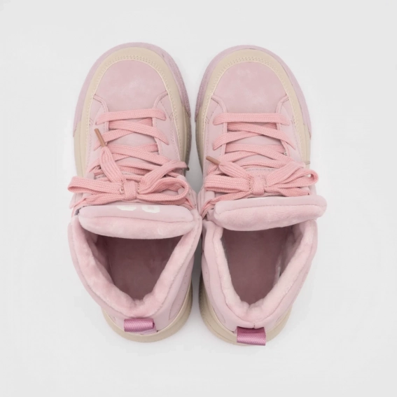 Кросівки для дівчинки утеплені Bessky B3026-3C Рожевий фото 7 — інтернет-магазин Tapok