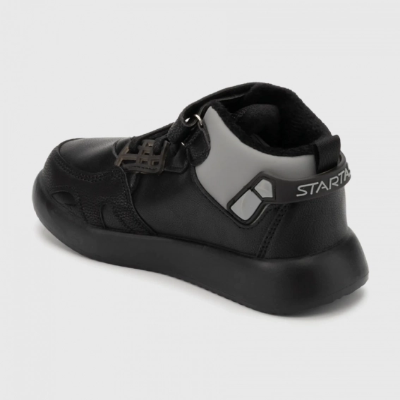 Ботинки для мальчика TOM.M 10849B Черный фото 4 — интернет-магазин Tapok