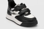 Кросівки для хлопчика BBessky B1911-4C Чорно-білий Фото 3