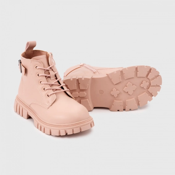 Ботинки для девочки ЛУЧ Q2236-2 Розовый фото 2 — интернет-магазин Tapok