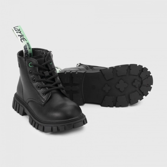 Ботинки для девочки ЛУЧ Q2238-3 Черный фото 2 — интернет-магазин Tapok