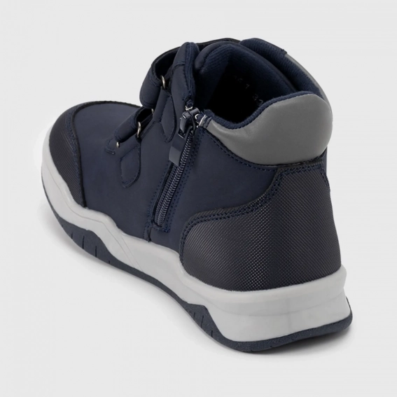 Ботинки для мальчика ЛУЧ Q385-1 Синий фото 7 — интернет-магазин Tapok