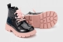 Ботинки для девочки Bessky B2666-5A Черно-розовый Фото 5