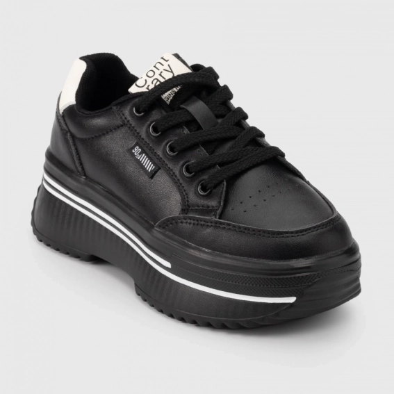 Кроссовки для девочки Jong Golf C11017-0 Черный фото 6 — интернет-магазин Tapok