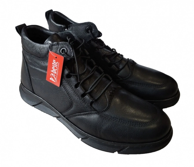 Ортопедические ботинки мужские Pabeste MRD-2 Черные фото 1 — интернет-магазин Tapok