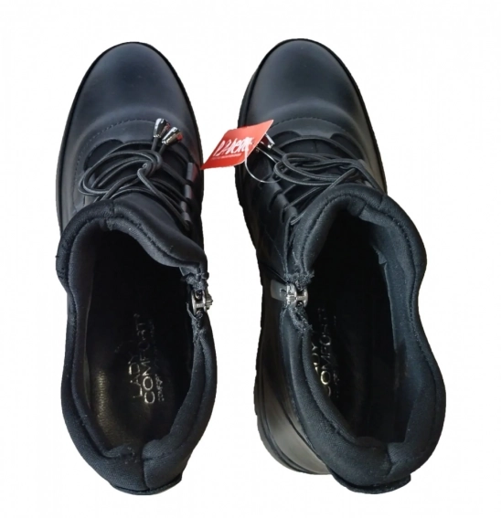 Ортопедичні черевики жіночі Pabeste ES53 Чорні фото 7 — інтернет-магазин Tapok
